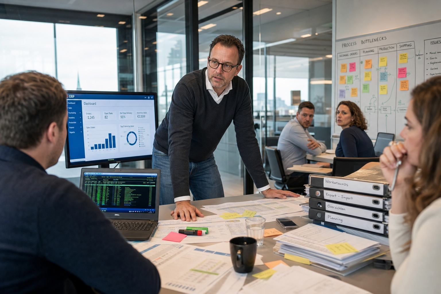 ERP software implementatie signalen